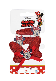 Набор для волос Minnie Mouse L0352 цв. красный