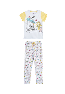 Пижама детская My little pony SS19MLP150536 белый р.98