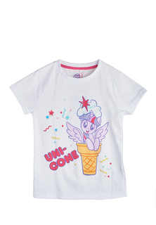 Футболка детская My little pony SS20MLP040845 белый р.122