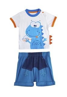 Комплект одежды для новорожденных Kari baby SS19B41000523 белый/синий р.86