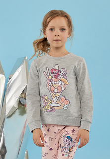 Толстовка детская My little pony AW19MLP063737 светло-серый р.122