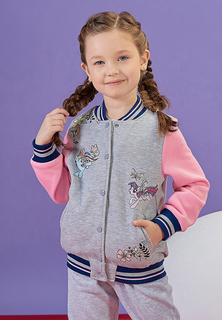 Толстовка детская My little pony AW20MLP1053236 серый/розовый р.98