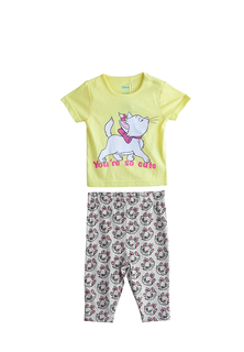 Комплект одежды для новорожденных Disney SS19MC5000763 желтый/светло-серый р.74