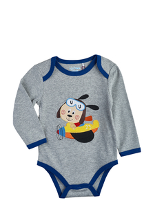 Комплект одежды для новорожденных Kari baby SS20B07500811 серый/синий р.74