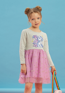 Платье детское My little pony SS20MLP110845 серый р.134