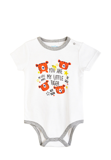 Комплект одежды для новорожденных Kari baby SS21B03500809 белый/серый р.62
