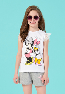Футболка детская Minnie mouse SS21D36001248 белый р.140