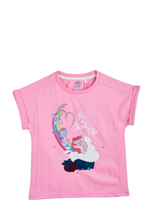 Футболка детская My little pony SS20MLP050845 розовый р.128