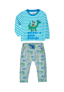Комплект одежды для новорожденных Disney AW19D01003147 светло-голубой/серый р.74