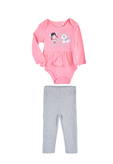Комплект одежды для новорожденных Kari baby AW19B01534207 розовый/серый р.62