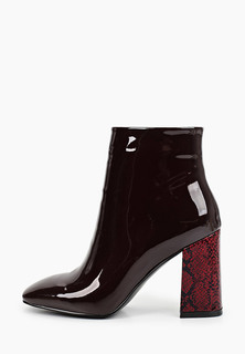 Ботильоны женские Marco Bonne` SC013-1EVER бордовые 40 RU