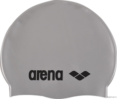Шапочка для плавания Arena Classic Silicone white/black