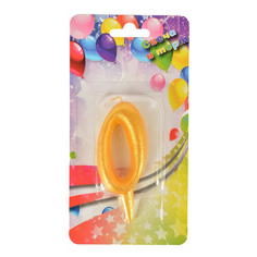 Свеча праздничная Дон Баллон Цифра 0 7 см