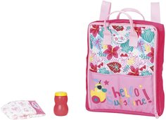 Рюкзак для девочки Zapf Creation Baby Born розовый 43 см 829233