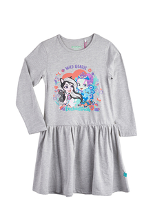 Платье детское Enchantimals AW19ET0203535 светло-серый р.104
