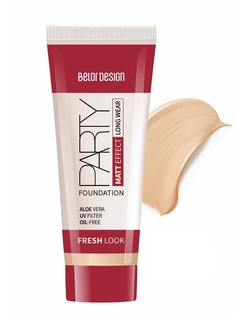 Тональный крем Belor Design Party тон 6 Слоновая кость Belordesign
