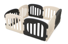 Детский манеж Ifam Natural, черный, бежевый