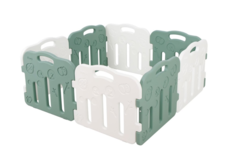 Детский манеж Ifam Forest, зеленый/белый