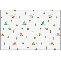 Коврик для детской Parklon Eco Clean 210x140x1.3 см, Лесные гонки