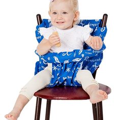 Держатель на стул SportBaby Страховка на стульчик Jumpino New синий ср 0006_синий