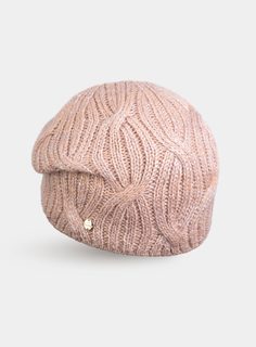 Шапка бини женская Canoe CAPRI розовая р. 58-59