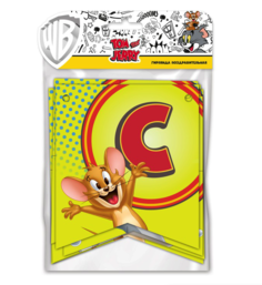 Гирлянда поздравительная ND Play Tom&Jerry С Днем рождения!