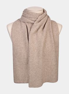 Шарф женский Canoe RUNA бежевый меланж