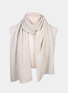 Шарф женский Canoe RUNA серый меланж