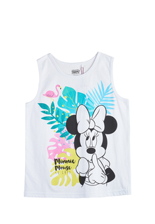 Топ детский Minnie mouse SS20LM2001350 белый р.128