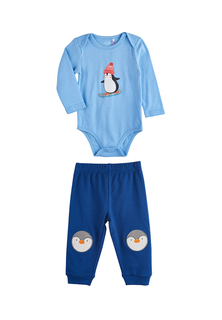 Комплект одежды для новорожденных Kari baby AW19B13303714 синий р.80