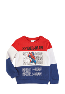 Свитшот детский Spider-man AW21SM0803336 красный/белый/синий р.110
