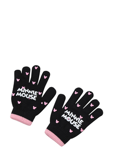 Перчатки детские Minnie mouse L0617 чёрный/розовый р.12