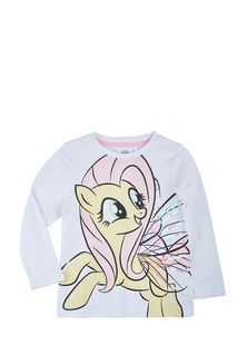 Лонгслив детский My little pony AW20MLP1003236 белый р.128