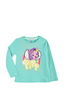 Лонгслив детский My little pony AW21MLP013332 бирюзовый р.116