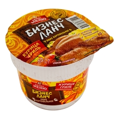 Пюре картофельное Бизнес меню со вкусом курицы гриль быстрого приготовления 40 г