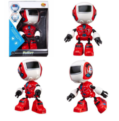 Робот ABtoys металлический красный C-00340/red