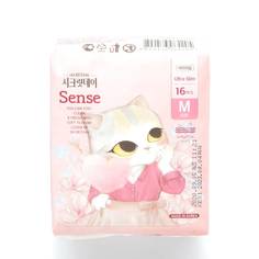 Прокладки Secretday Sense дышащие, ультратонкие, размер M, 16 шт.