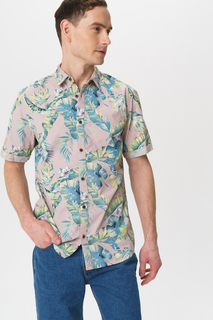 Рубашка мужская ONLY & SONS 22013269 фиолетовая S