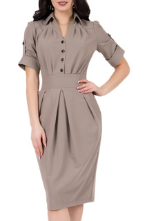 Платье женское Grey Cat GPL00198V(JAYDE) бежевое 42