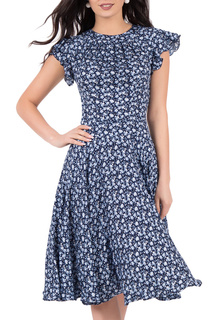 Платье женское Grey Cat GPL00161L(LORIS) голубое 42