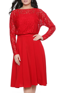 Платье женское Grey Cat GPL00179V(GREIYS) красное 48