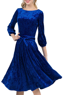 Платье женское MARICHUELL MPL00123V(ALFIRA) синее 42 RU