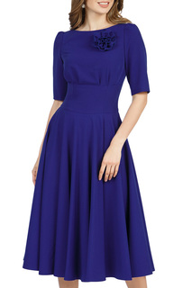 Платье женское Olivegrey PL000610L(SANTA) синее 52 RU