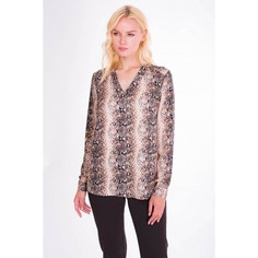 Блуза женская Argent VZR909629 бежевая 52 RU