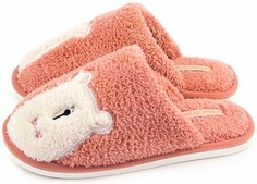 Домашние тапочки женские Smile of Milady 352-548 оранжевые 36-37 RU