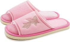 Домашние тапочки женские Smile of Milady А-140-012 розовые 36-37 RU