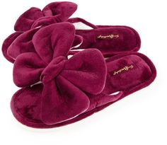Домашние тапочки женские Smile of Milady А-78-210 бордовые 36-37 RU