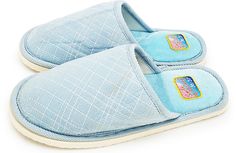 Домашние тапочки женские Smile of Milady А-140-110 бирюзовые 36-37 RU