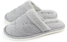 Домашние тапочки женские Smile of Milady 352-123 серые 40-41 RU