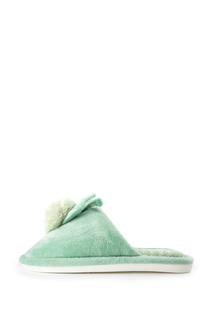 Домашние тапочки женские Smile of Milady 352-324 зеленые 36-37 RU
